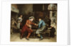 Two Men Talking in a Tavern by Jean Charles Meissonier