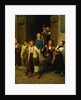 Schoolchildren Watching a Boy Cry, 1861 by Friedrich Edouard Meyerheim