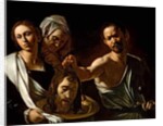 Salome Receives the Head of Saint John the Baptist, c.1609-10 by Michelangelo Merisi da Caravaggio