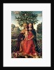 The Virgin and Child with St Anne, 1510-18 by Gerolamo dai Libri