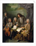 La Barre and Other Musicians, c.1710 by Andre Bouys