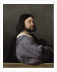 A Man with a Quilted Sleeve, c.1512 by Titian (c.1488-1576)