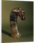 Dagger handle in the form of a horse's head, Mughal, c.1658-1710 by School Indian