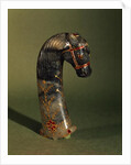 Dagger handle in the form of a horse's head, Mughal, c.1658-1710 by School Indian