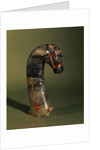 Dagger handle in the form of a horse's head, Mughal, c.1658-1710 by School Indian