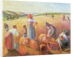 The Gleaners, 1889 by Camille Pissarro