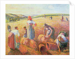 The Gleaners, 1889 by Camille Pissarro