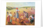 The Gleaners, 1889 by Camille Pissarro