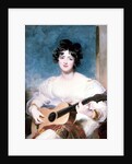 Lady Wallscourt, 1825 by Thomas Lawrence