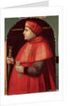 Portrait of Cardinal Thomas Wolsey by English School