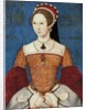Portrait of Mary I, or Mary Tudor, at the Age of 28, 1544 by John Master