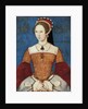 Portrait of Mary I, or Mary Tudor, at the Age of 28, 1544 by John Master
