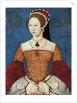 Portrait of Mary I, or Mary Tudor, at the Age of 28, 1544 by John Master
