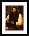Portrait of Thomas Cranmer 1546 by Gerlach Flicke