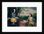 Portrait of Charles I King of England and Sir Edward Walker by English School