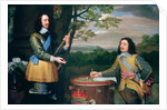 Portrait of Charles I King of England and Sir Edward Walker by English School