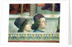 Portraits of Matteo Franco and Luigi Pulci from the Cycle of the Life of St. Francis, c.1483 by Domenico Ghirlandaio