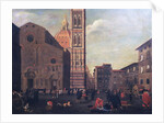 The Plague in Florence in 1630 by Baccio del