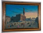 Palazzo Vecchio in the Piazza della Signoria, Florence by Italian School