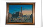 Palazzo Vecchio in the Piazza della Signoria, Florence by Italian School