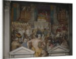The Funeral of St Antoninus, 1589 by Domenico Cresti