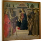 Madonna and Child with Mary Magdalene, John the Baptist, St Zenobius and St Francis by Francesco Botticini