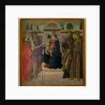 Madonna and Child with Mary Magdalene, John the Baptist, St Zenobius and St Francis by Francesco Botticini