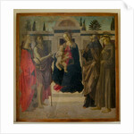 Madonna and Child with Mary Magdalene, John the Baptist, St Zenobius and St Francis by Francesco Botticini