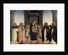 Polyptyque of Saint Dominic - Saint Thomas d'aquin and Saint Barnabe, Saint Dominic and Saint Peter Martyr by Fra Angelico