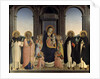 Polyptyque of Saint Dominic - Saint Thomas d'aquin and Saint Barnabe, Saint Dominic and Saint Peter Martyr by Fra Angelico