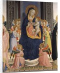 Virgin with child and saints by Fra (c.1387-1455) Angelico