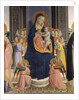 Virgin with child and saints by Fra (c.1387-1455) Angelico