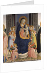 Virgin with child and saints by Fra (c.1387-1455) Angelico