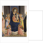 Virgin with child and saints by Fra (c.1387-1455) Angelico