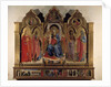 Altarpiece of the Virgin with child and saints - 1437 by Fra Angelico