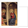 The Annunciation - Pala de Cortone, 1433 by Fra Angelico