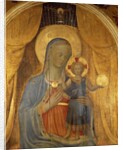 The virgin and Child or the altarpiece of Liniers by Fra Angelico