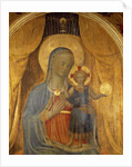 The virgin and Child or the altarpiece of Liniers by Fra Angelico