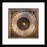 Dial of the clock of the Cathedral Santa maria del Fiore in Florence by Paolo Uccello