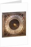 Dial of the clock of the Cathedral Santa maria del Fiore in Florence by Paolo Uccello