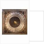 Dial of the clock of the Cathedral Santa maria del Fiore in Florence by Paolo Uccello