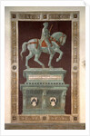 Fresco representing John Hawkwood by Paolo Uccello