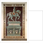 Fresco representing John Hawkwood by Paolo Uccello