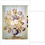 Hyacinths, peonies and tulips by Giovanna Garzoni