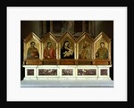 Madona and child with Saints, Polyptyque of Santa Reparata by Giotto