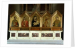 Madona and child with Saints, Polyptyque of Santa Reparata by Giotto