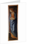 Prédelle of the Annunciation representing the Virgin by Jacopo del Sellaio