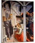 The Aunnunciation 1440 by Fra Filippo Lippi