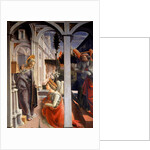 The Aunnunciation 1440 by Fra Filippo Lippi