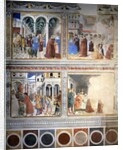 Fresco about Augustine's life - 1464-1465 by Benozzo di Lese di Sandro Gozzoli